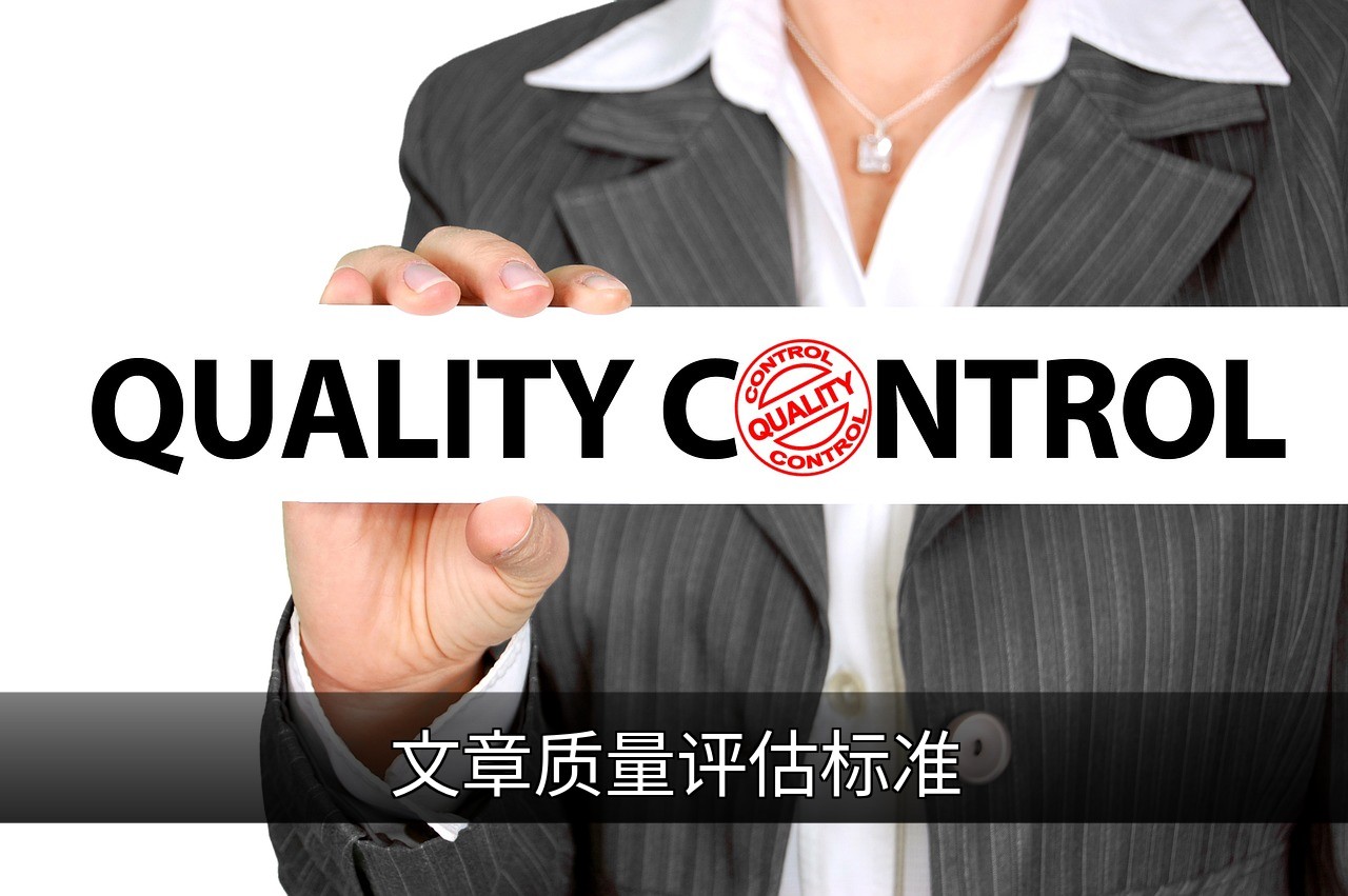 点击可放大查看 文章质量评估标准